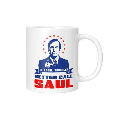 原创绝命毒师周边风骚律师BETTER CALL SAUL陶瓷咖啡开水马克杯子