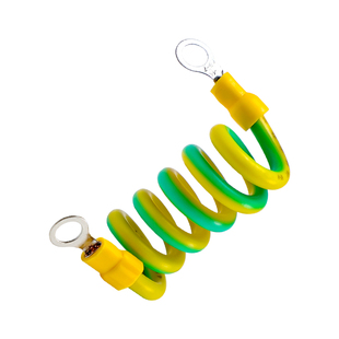 黄绿双色接地线2.5/4/6平方光伏组件连接线桥架配电箱静电跨接线