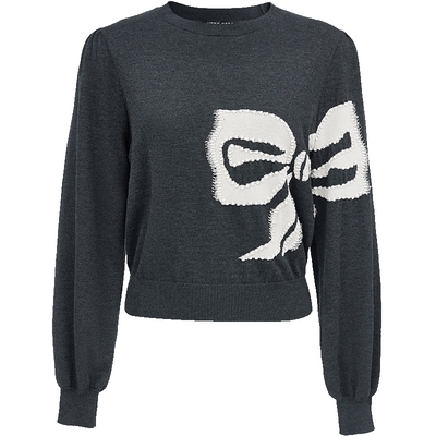 VeroModa蝴蝶提花针织衫