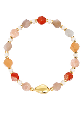 TIKOO天然石串珠手链磁吸扣时尚