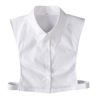 韩国百搭风女式秋冬季纯棉假衣领