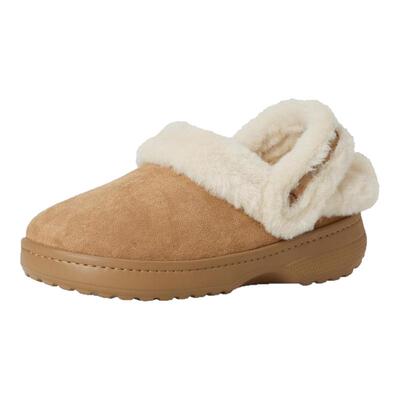 Crocs卡骆驰棉拖鞋毛毛鞋男鞋女鞋包头拖家居鞋户外雪地棉拖冬季