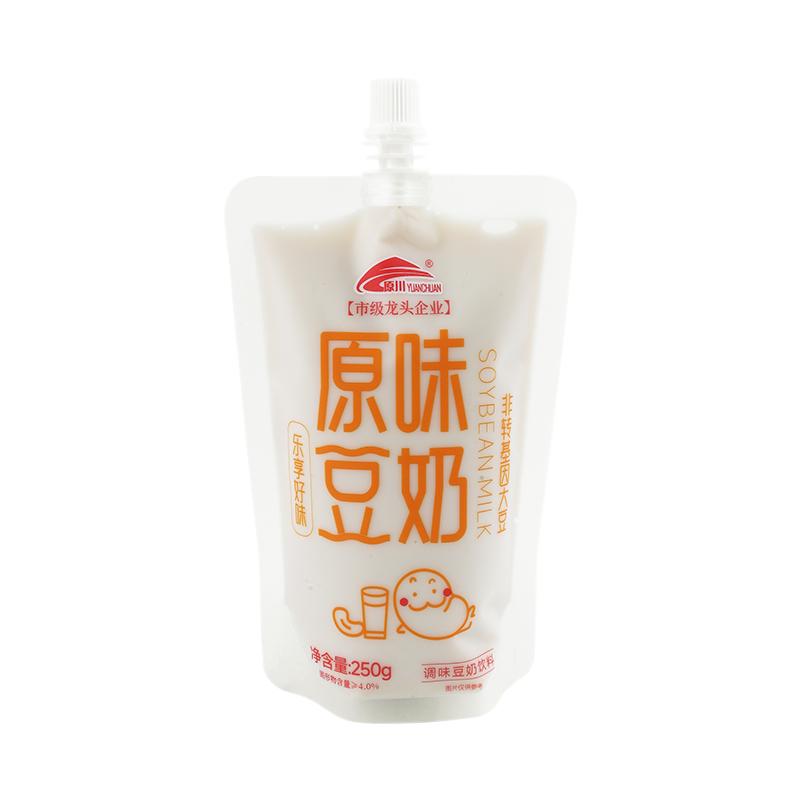 新品原川新日期植物蛋白饮料学生早餐奶研磨浓香原味豆奶