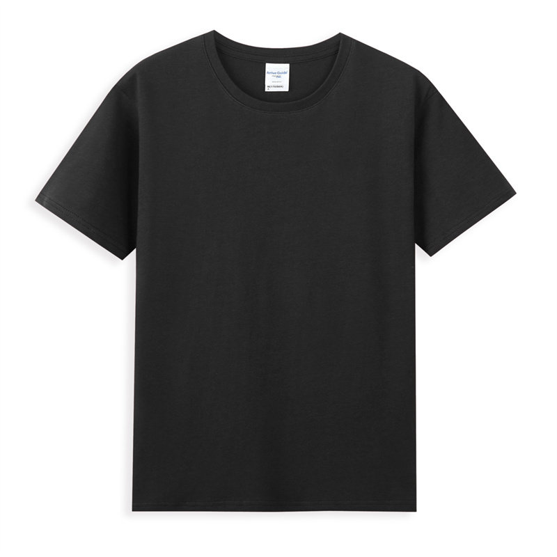 定制苹果工作服短袖高端纯棉男女T恤餐饮团体工衣印字刺绣logo