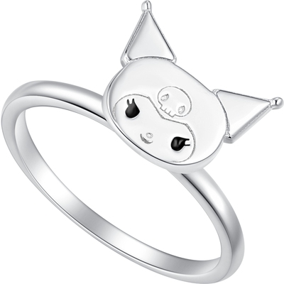 潮宏基s925银戒指三丽鸥