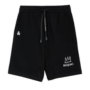 jq区杰克琼斯25春夏BSQ联名舒适logo刺绣字母百搭宽松休闲短裤男