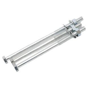 加长螺丝钉镀锌外六角穿墙丝杆M4-M16超长六方螺栓螺母套装大全