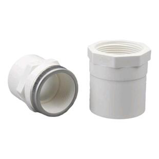 联塑PVC内牙直接 白色UPVC内螺纹接头内丝直接20/32/40/50mm