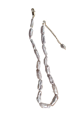 choker极光法式巴洛克异形珍珠