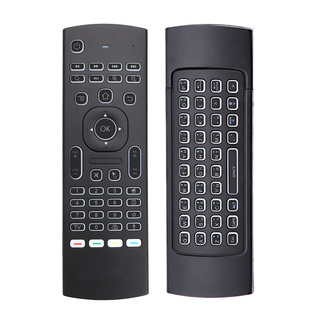 MX3 2.4g无线遥控器USB背光语音键盘适用智能电视机安卓机顶盒PC