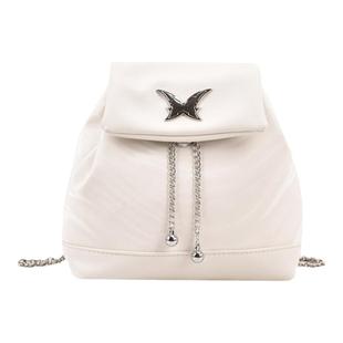 兰莉娅原创设计蝴蝶锁双肩包链条小包2025新款时尚休闲背包通勤包