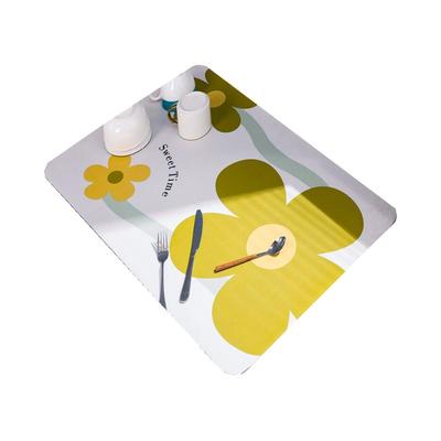 硅藻泥沥水垫厨房台面吸水餐垫