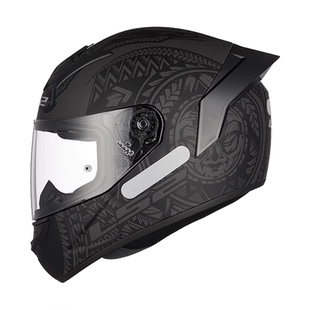 LS2全盔摩托车头盔男女机车电动车四季通用卡丁车大尾翼头盔FF352