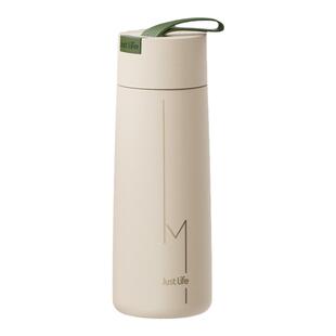 高档运动保温杯女男士不锈钢便携简约大容量车载带茶隔水杯学生杯