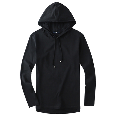 连帽卫衣秋冬季薄款紧身长袖t恤