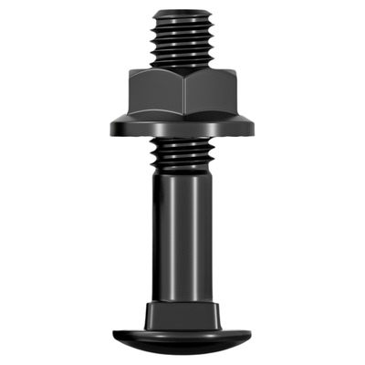 8.8黑色小头马车法兰套装GB12