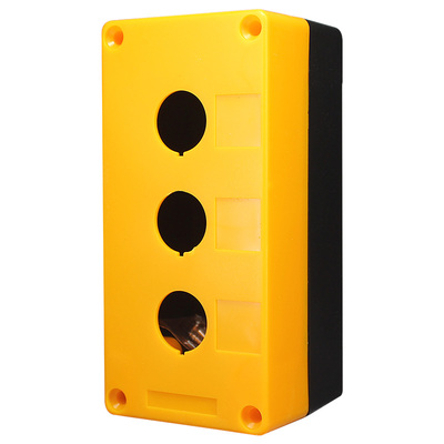 按钮开关控制盒塑料孔位指示灯