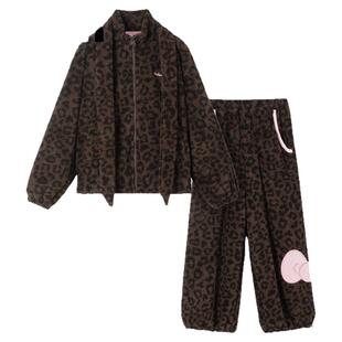 tbh野兽派家居三丽鸥Hello Kitty可丽绒立领家居服套装可外穿睡衣