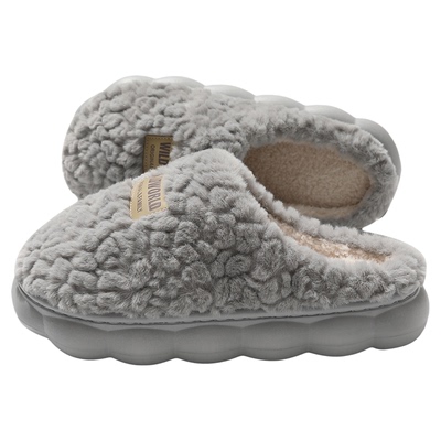 红豆棉拖鞋男士冬季家居室内