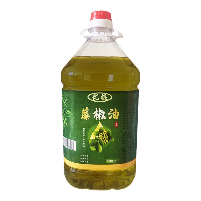 优粮藤椒油四川正宗商用5L大桶装特麻花椒油麻椒油米线麻辣烫冒菜