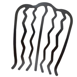 懒人丸子头盘发神器日常外戴u型发簪四齿插梳发梳发簪倒插梳发卡