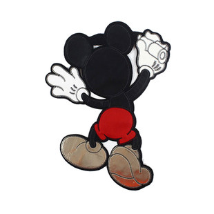 【需缝】大号时尚布贴衣服diy羽绒服破洞修补丁贴布绣缝补衣图案