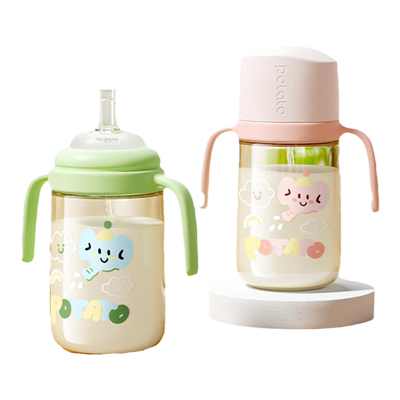 小土豆大宝宝吸管奶瓶ppsu防胀气