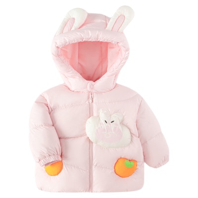巴拉巴拉婴儿羽绒服加厚短款外套