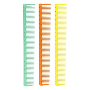 刻度梳理发梳子女士长发家用发型师美发剪发专用造型直发两用梳子