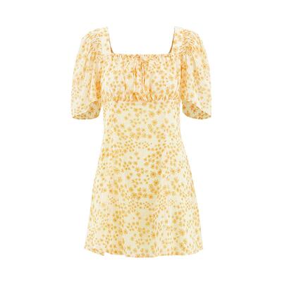 SLY甜酷少女出游碎花裙