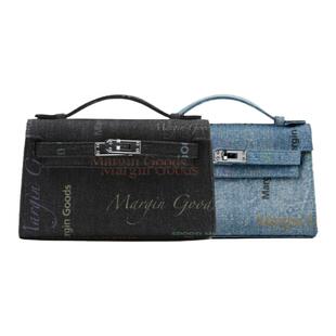 【国内现货】Margin Goods Top Handle Bag牛仔帆布复古手提