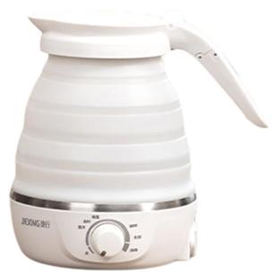 德国捷行便携式烧水壶旅行小型折叠水壶不锈钢保温一体电热水壶