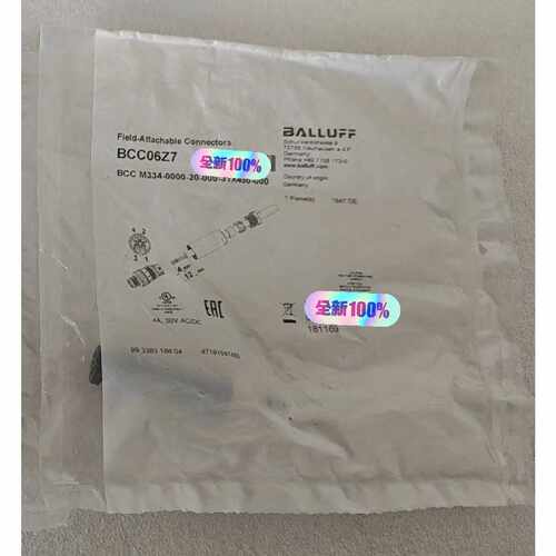 溢价-BALLUFF 巴鲁夫 BCC06Z7 自接线接插件 BCC