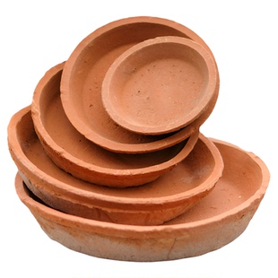 爱上花园| 经典简约百搭 自然做旧风格 红陶托盘S 满30包邮