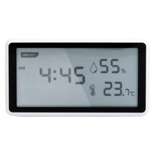 得力温度计室内家用高精准度电子数显壁挂婴儿房干温湿度计温度表