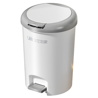 垃圾桶2023新款脚踩+手按双开盖