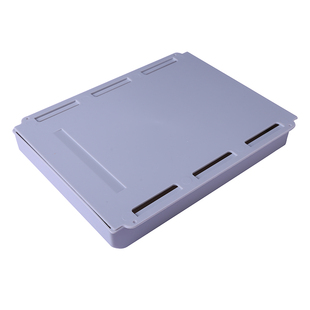 桌下隐藏式抽屉盒学生课桌办公证件盒私房钱简约单层带抽屉收纳盒