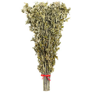 整棵干艾草叶带杆散装艾叶