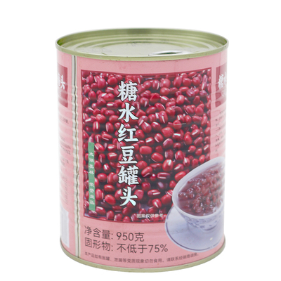 太湖美林糖水红豆罐头950g即食