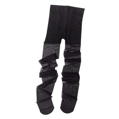 黑丝0d高透防勾丝加绒双层黑丝袜