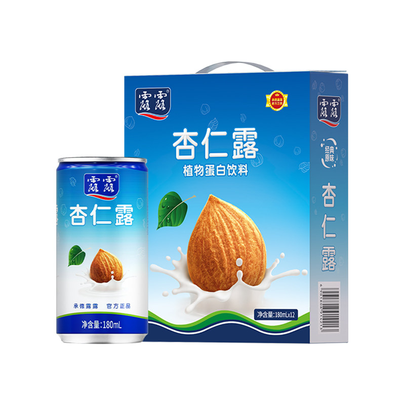 露露国货低糖杏仁露植物蛋白饮料