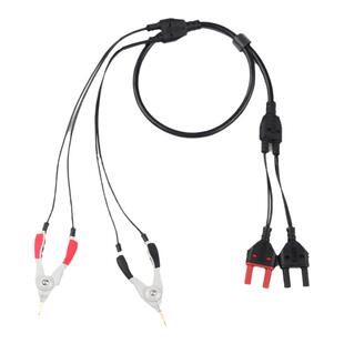 埃塔ETA4558开尔文台式四线测试线 ETA4558U阻测量线镀金测试线夹