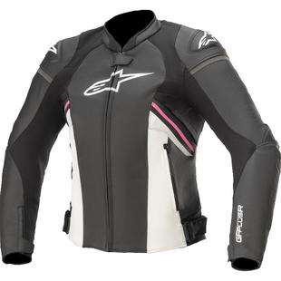 a星alpinestars女士皮衣牛皮摩托车骑行服机车皮夹克GP PLUS R V3
