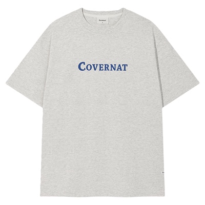 COVERNAT韩国小众设计感短袖T恤