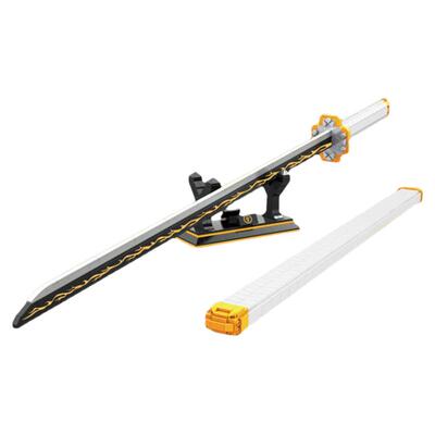 鬼灭之刃善逸雷之呼吸雷柱日轮刀魔刀DK1506积木男孩拼装玩具