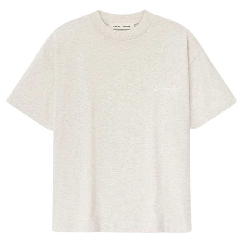 【正品授权】Fear of God Essentials 25HOLIDAYlogo刺绣短袖T恤