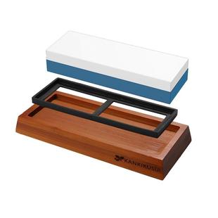 关菊水专业磨刀石1000/6000目菜刀开刃用神器白刚玉精磨砥石油石