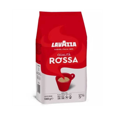 LAVAZZA拉瓦萨罗萨咖啡豆粉意大利原装进口250g/1kg拼配奶咖优选
