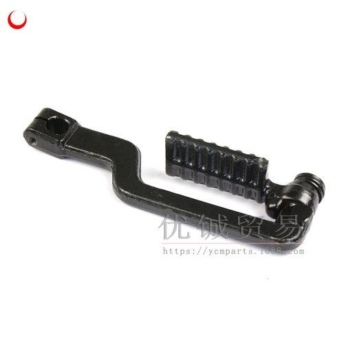 踏板摩托车豪迈GY6506080杆组脚惰打火齿80启动轴GY60启动