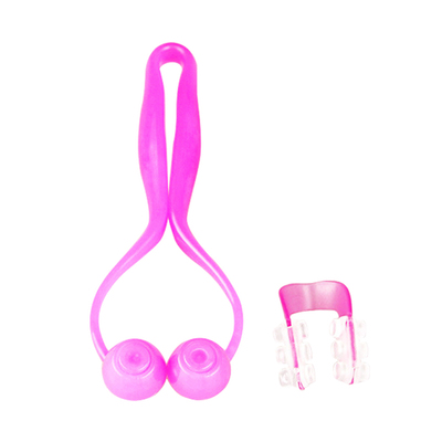 按摩滚轮线条二合一套装美鼻夹发